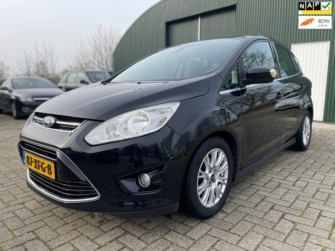Ford C-Max - 1.6 EcoBoost Titanium 2e eig!/Navi/Airco/P.sensoren/Trekhaak! - AutoWereld.nl