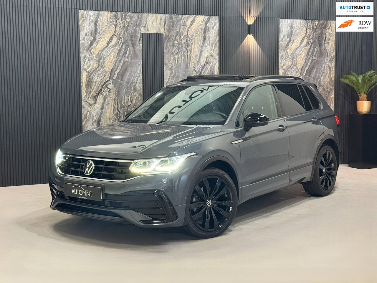 Volkswagen Tiguan - 1.5 TSI DSG 3x R-line|PANO|VIRTUAL|360cam|MEMORY|LEDER - AutoWereld.nl