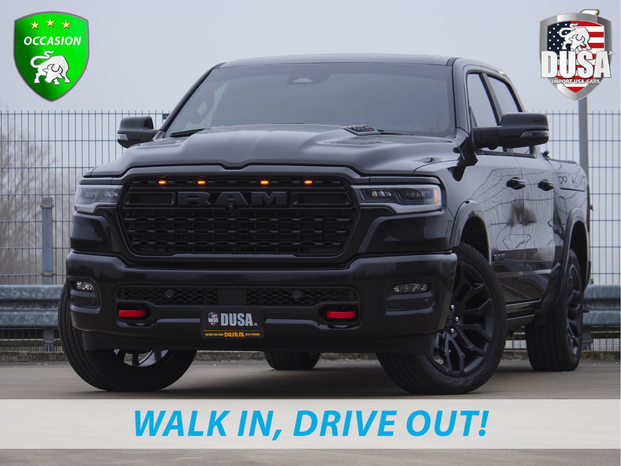 Dodge Ram 1500 - | Limited | 3.0L HO Hurricane | Xpell | Tint | Diamond Cover | Red Accent - AutoWereld.nl