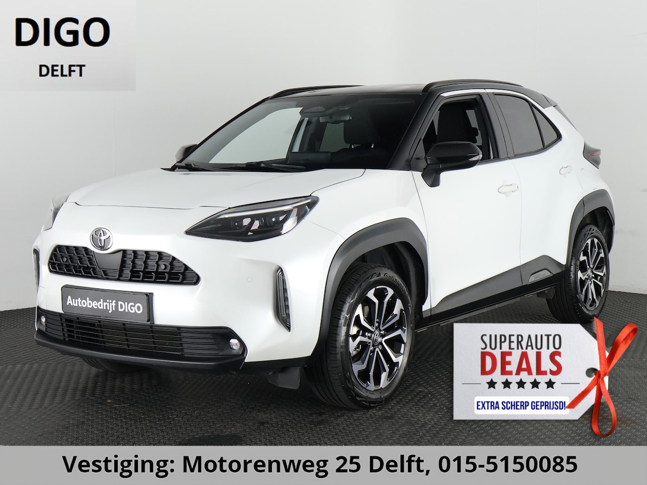 Toyota Yaris Cross - 1.5 HYBRIDE DYNAMIC LUXERY BITONE GARANTIE 4-2034 * BLIND SPOT . NAVI.CAMERA. PDC V+A. - AutoWereld.nl