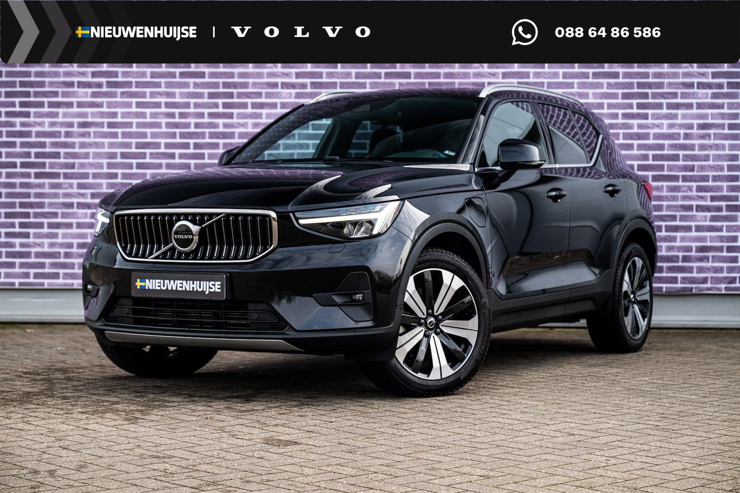 Volvo XC40 - 1.5 T5 Plug-in hybrid Ultimate Bright | Panoramadak | Adaptieve Cruise Control | Stoel en - AutoWereld.nl