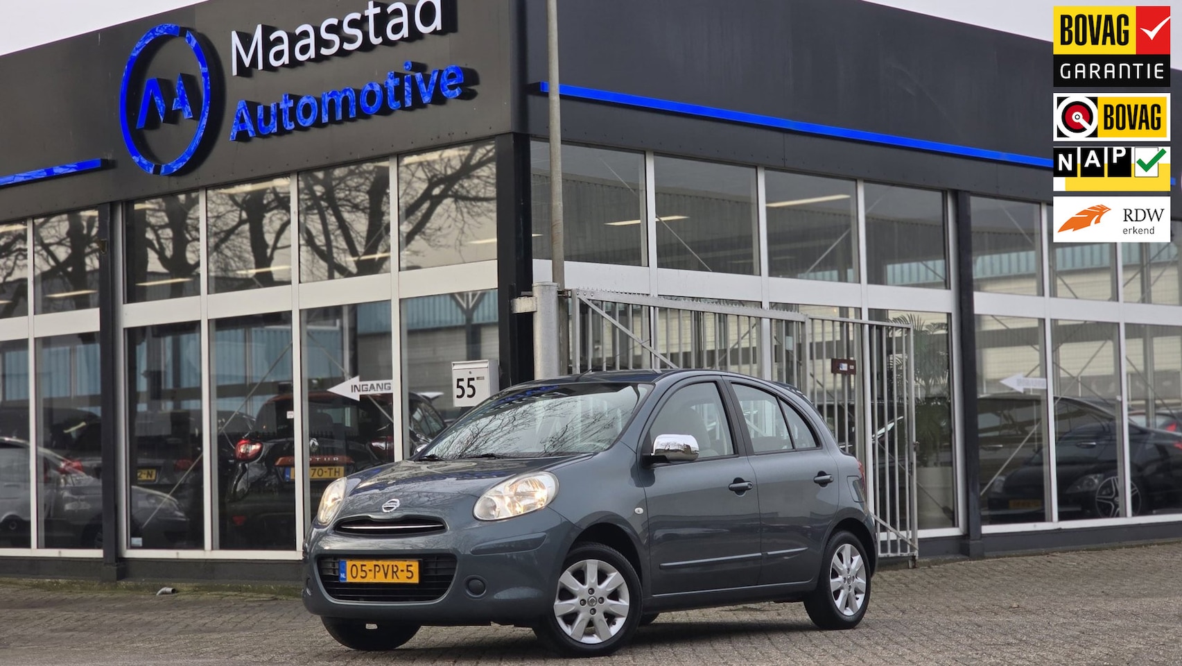 Nissan Micra - 1.2 Acenta 100% Dealer onderhouden nette voertuig - AutoWereld.nl