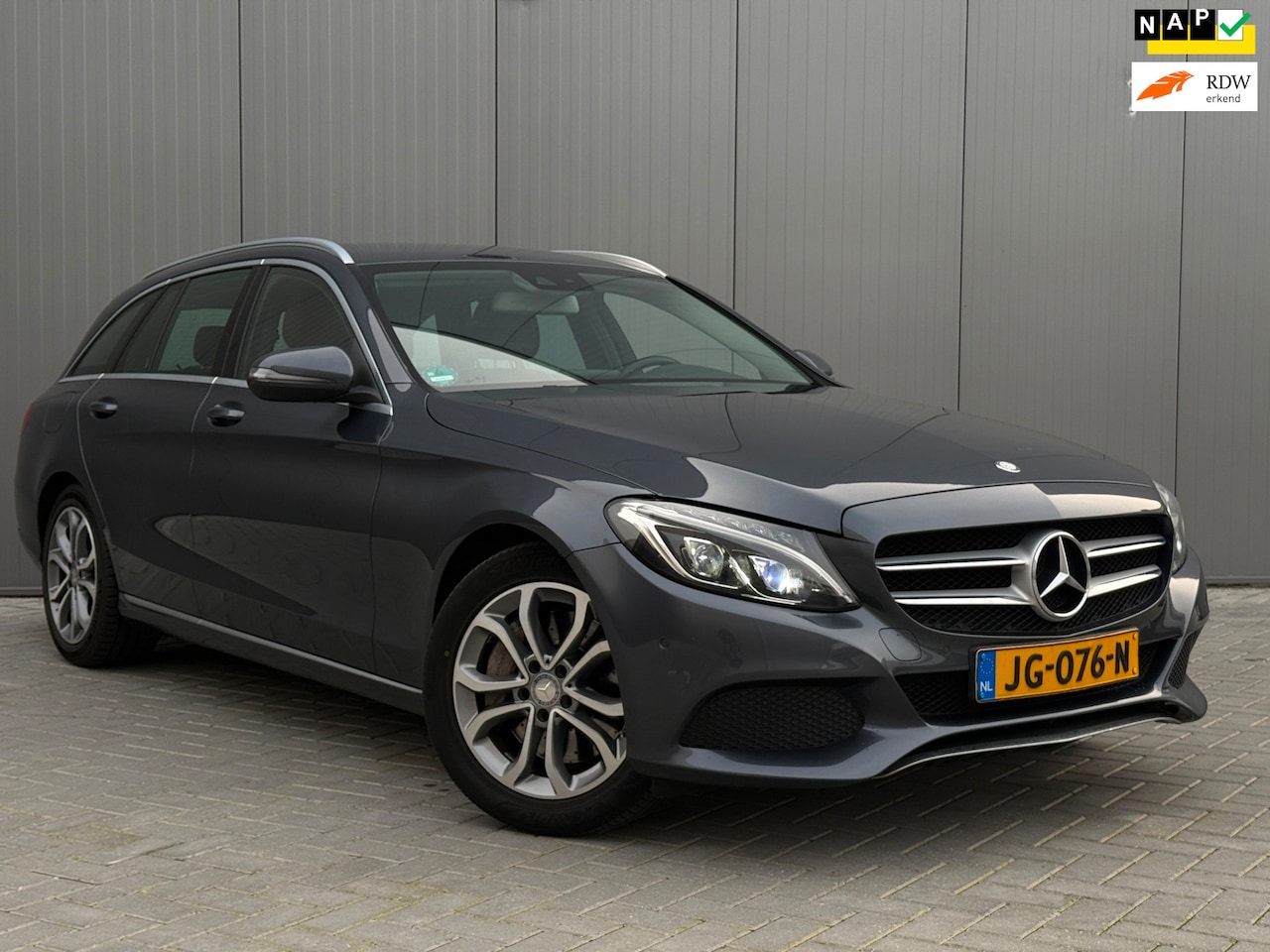 Mercedes-Benz C-klasse Estate - 350 e Lease Edition Burmester Camera 279PK - AutoWereld.nl