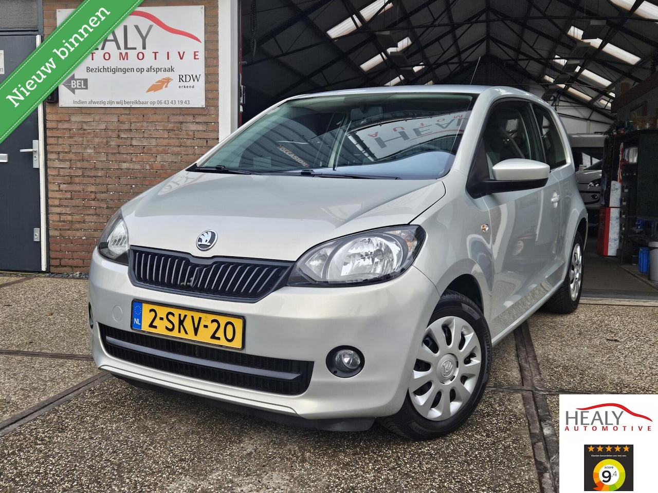 Skoda Citigo - 1.0 Elegance|144dkm|Automaat|airco|2012|140dkm - AutoWereld.nl