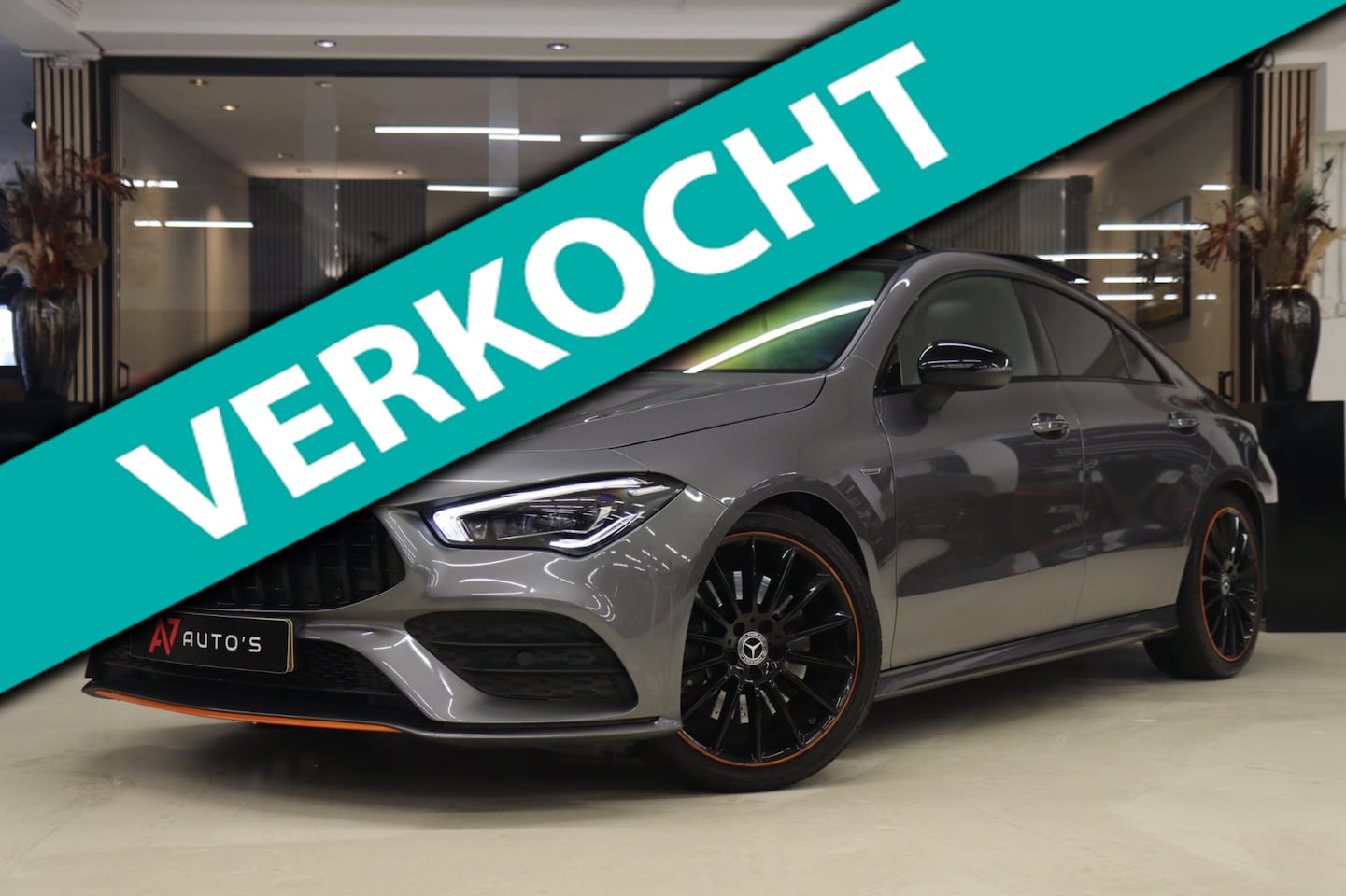 Mercedes-Benz CLA-Klasse - 220 ORANGE EDITION Nap/Dealeronderhoud/Pano/Memory/Sfeer/Cam/carplay/BOMVOL - AutoWereld.nl