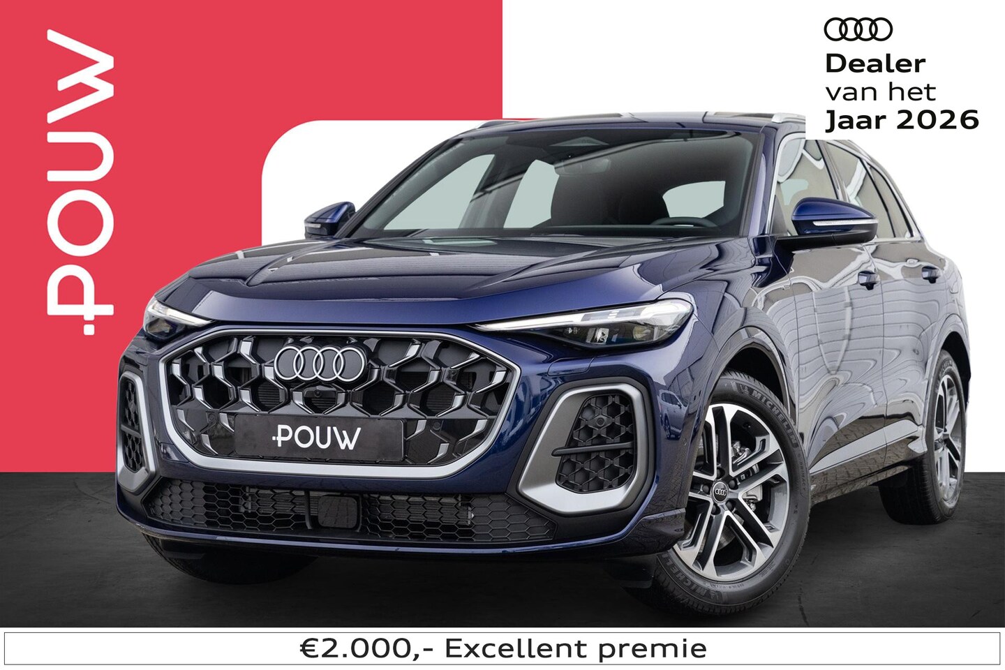 Audi Q5 - 2.0 e-hybrid 299pk quattro S edition | Panoramadak | Luchtvering | B&O geluid - AutoWereld.nl