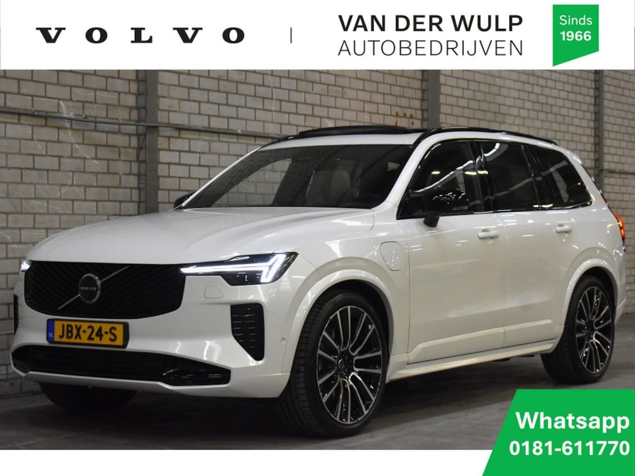 Volvo XC90 - T8 455PK AWD Ultra Dark FACELIFT | Luchtvering | Trekhaak | B&W - AutoWereld.nl