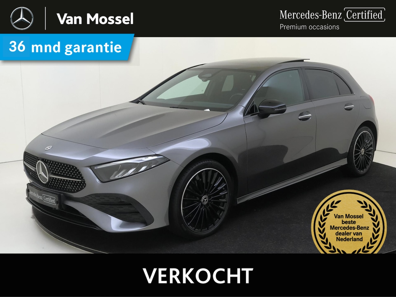 Mercedes-Benz A-klasse - 250 e AMG Line / Panoramadak/ Night/ 19 inch/ Sfeerverlichting - AutoWereld.nl