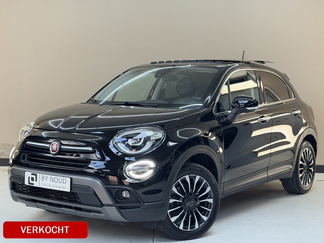 Fiat 500 X Cross - 1.3 GSE Cross 1.3 GSE Cross, 150Pk, 2021, 2de eigenaar, Afneembare trekhaak, Panoramadak, LED koplampen, - AutoWereld.nl