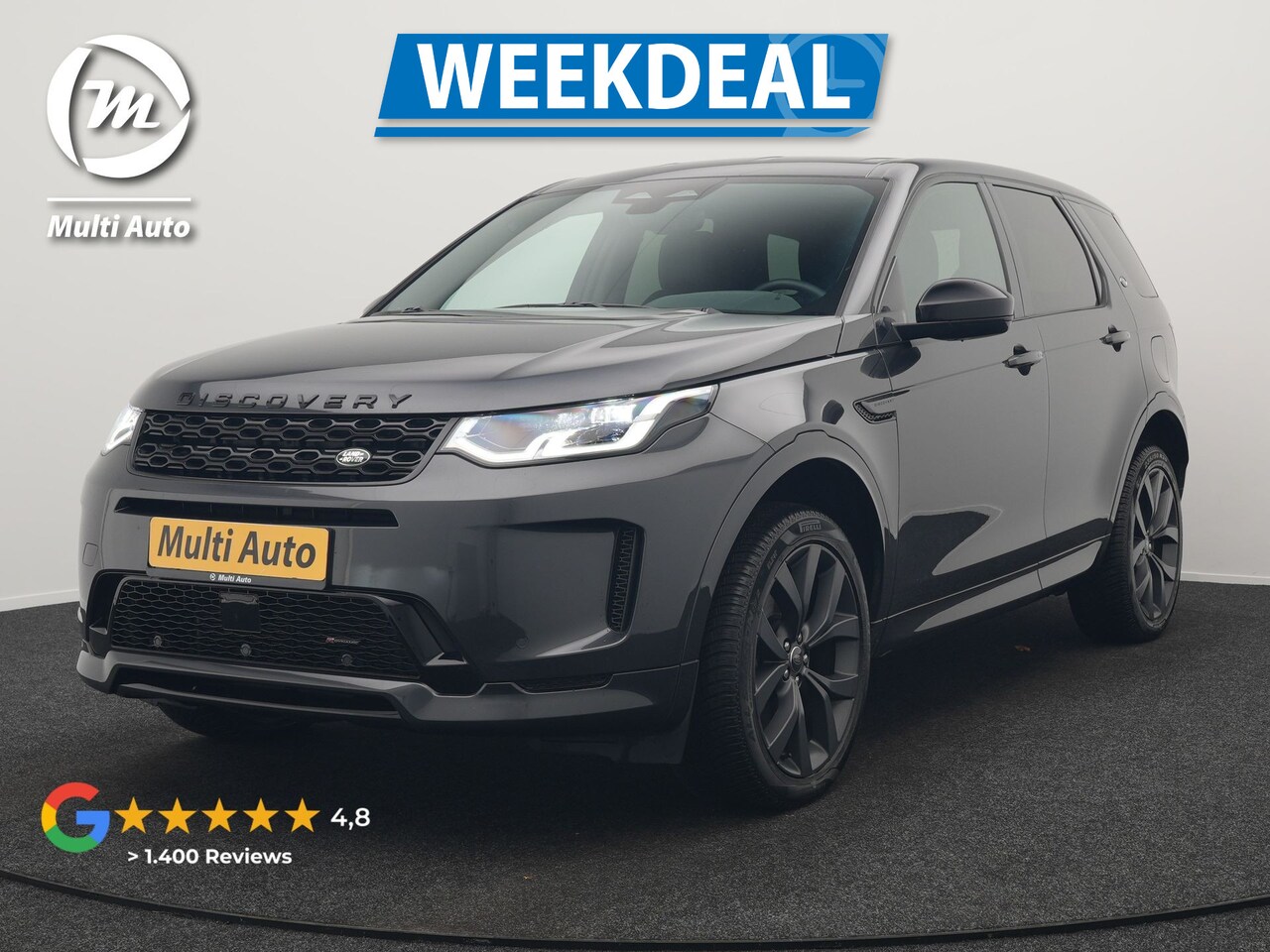Land Rover Discovery Sport - P300e R-Dynamic Plug In Hybrid 300pk Dealer O.H. PHEV | Adaptive Cruise | Trekhaak Afn. | - AutoWereld.nl