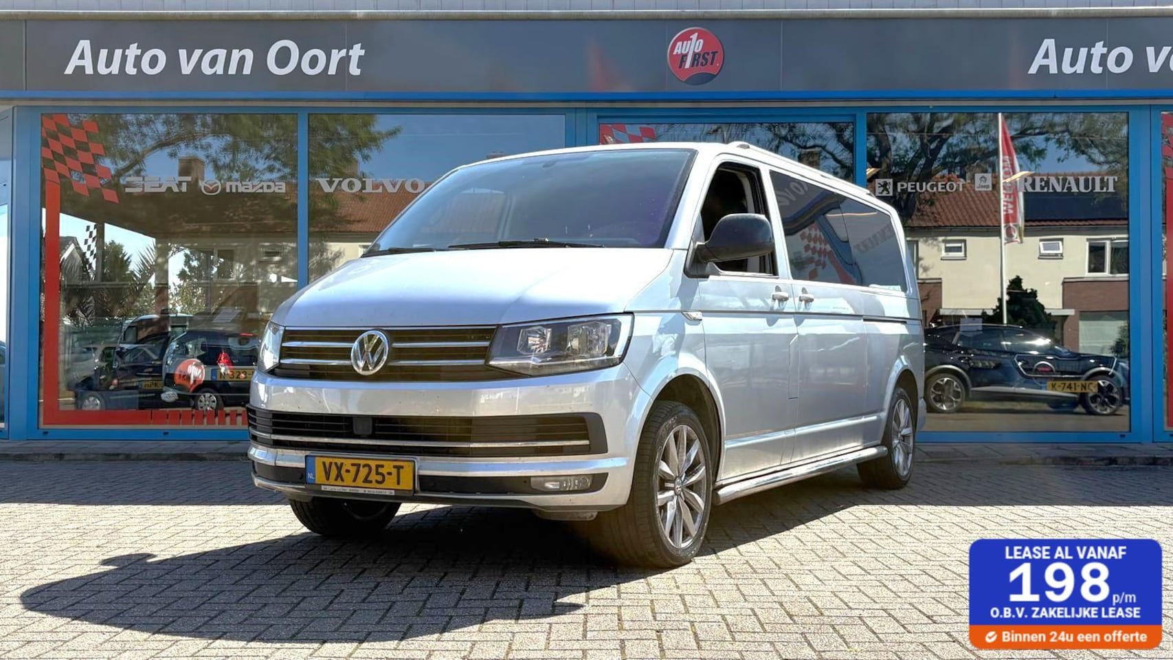 Volkswagen Transporter - 2L Tdi ,,204PK, 2x schuifdeur ,, standkachel !!! - AutoWereld.nl