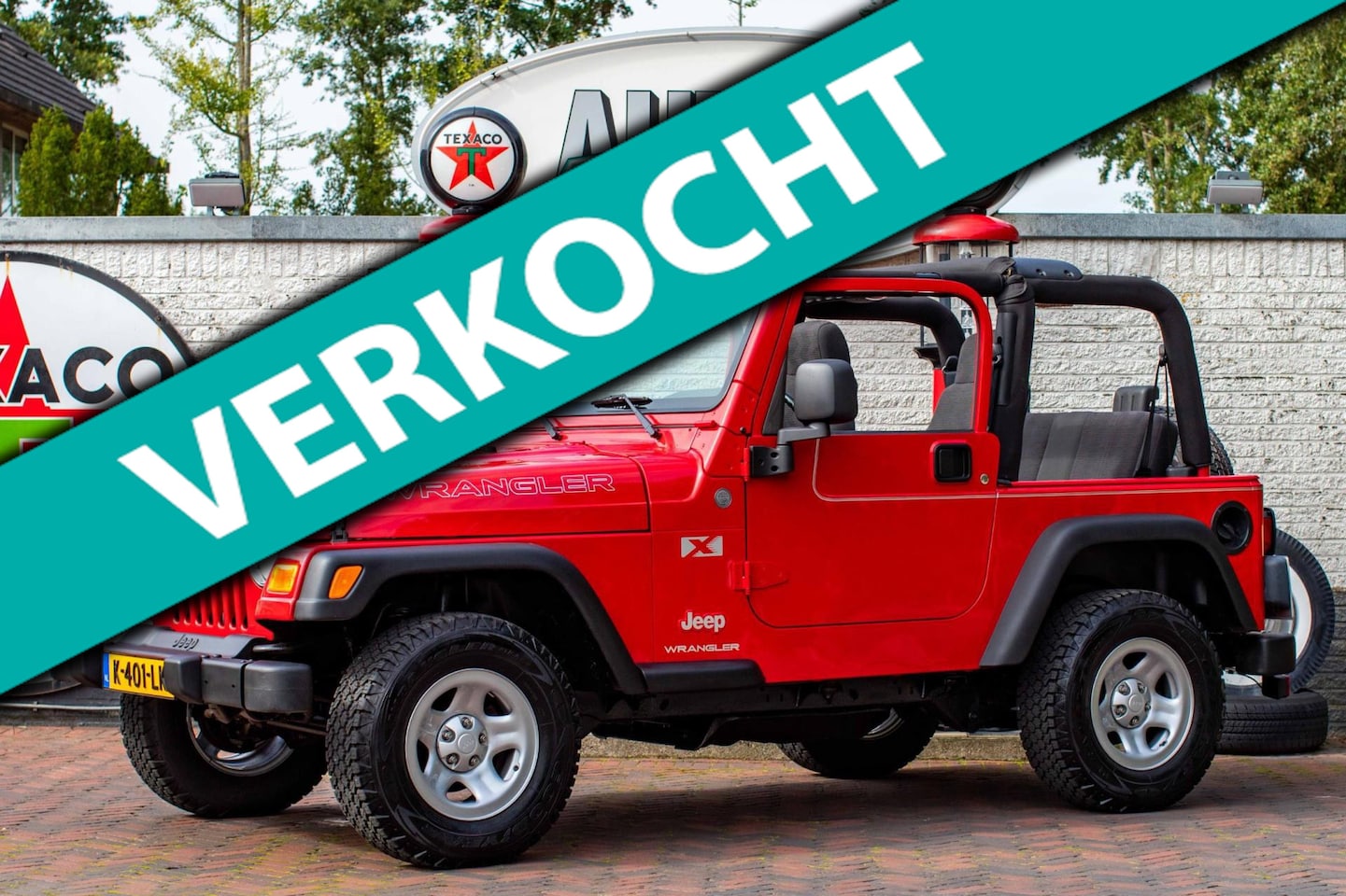 Jeep Wrangler - 4.0i 6-cill TJ Youngtimer One Of A Kind! - AutoWereld.nl