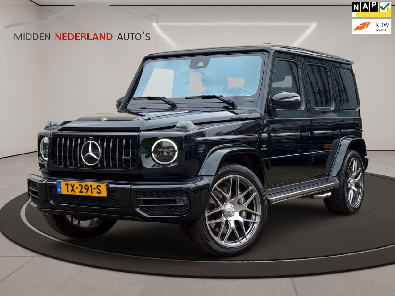 Mercedes-Benz G-klasse - 63 * ERMERALD GREEN MET * BURMESTER * NL AUTO * - AutoWereld.nl