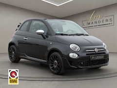 Fiat 500 C - 1.0 Hybrid Rockstar 2021 ZWART | Cabriolet | Leder | Sport