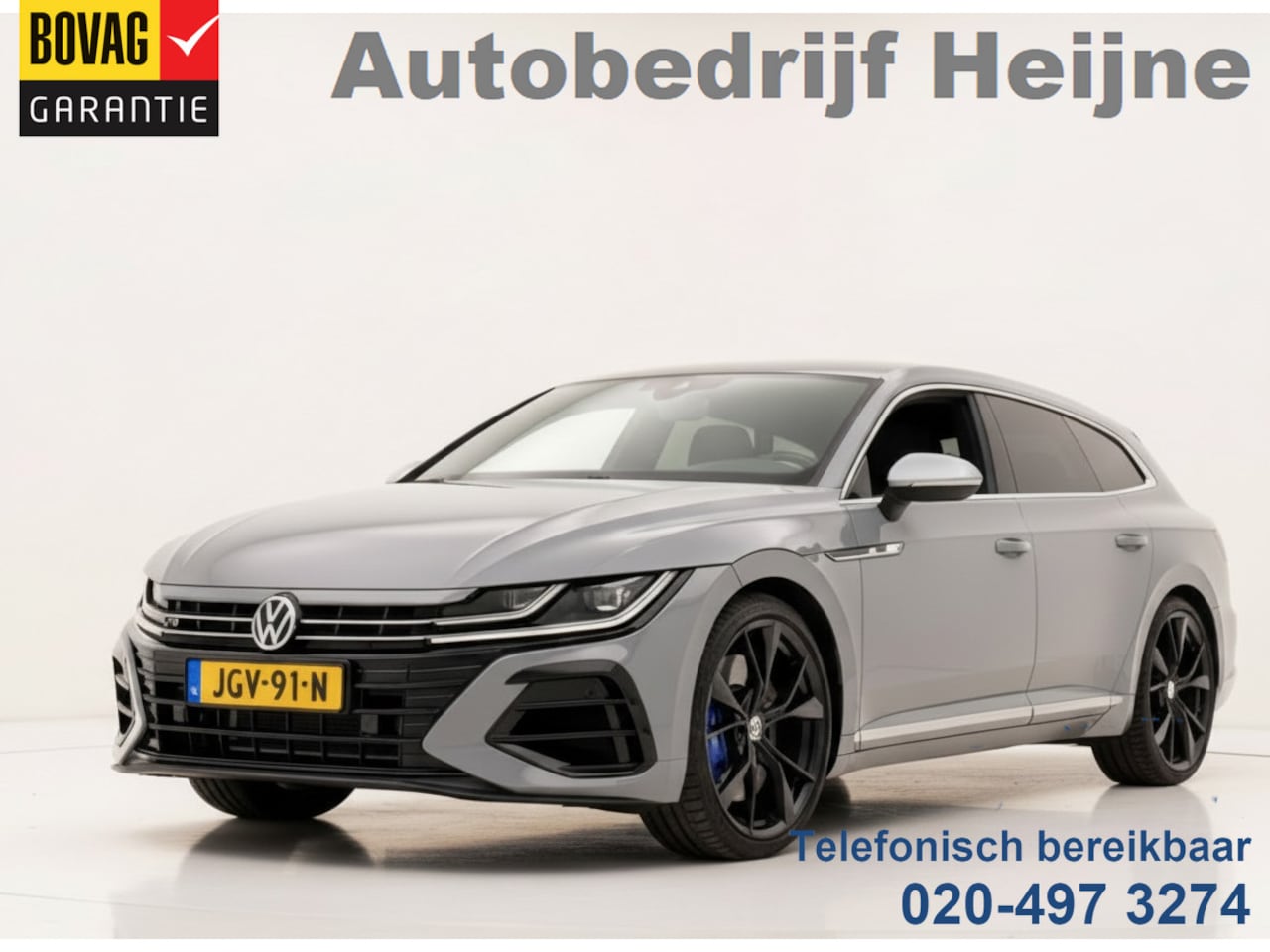 Volkswagen Arteon Shooting Brake - R 4Motion 2.0 TSI 320PK R-SPORT NAVI/LEDER/VIRTUAL - AutoWereld.nl