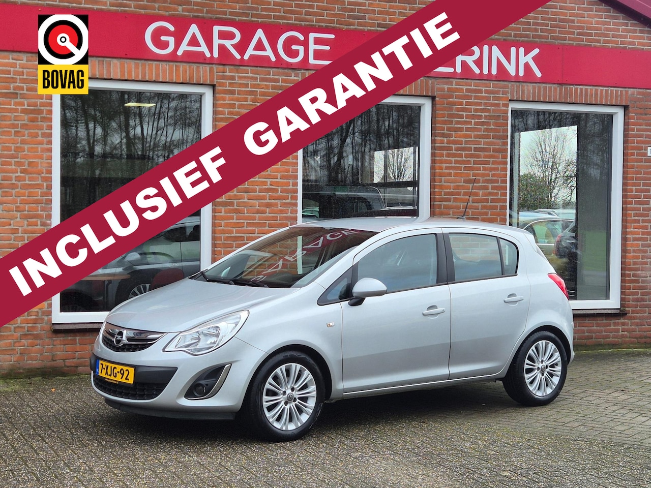 Opel Corsa - 1.4-16V Berlin 101PK 5drs clima, cruise, navi, pdc, trekhaak, lmv, elektr.ramen - AutoWereld.nl