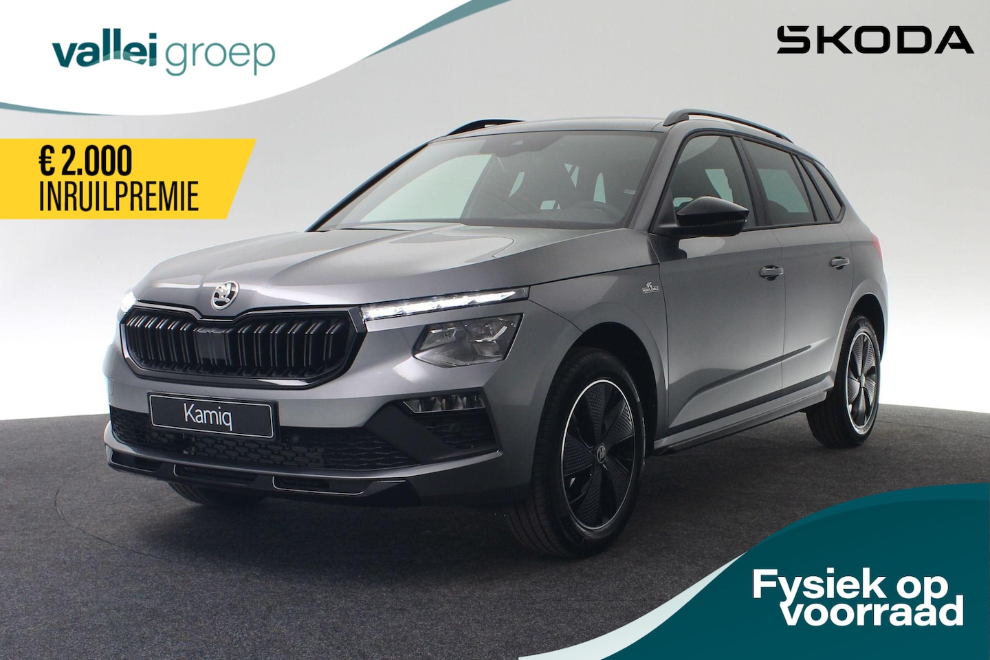 Skoda Kamiq - Monte Carlo 1.0 TSI 85 kW / 115 pk | €2.000,- inruilpremie! | Panoramadak | Camera | Trekh - AutoWereld.nl