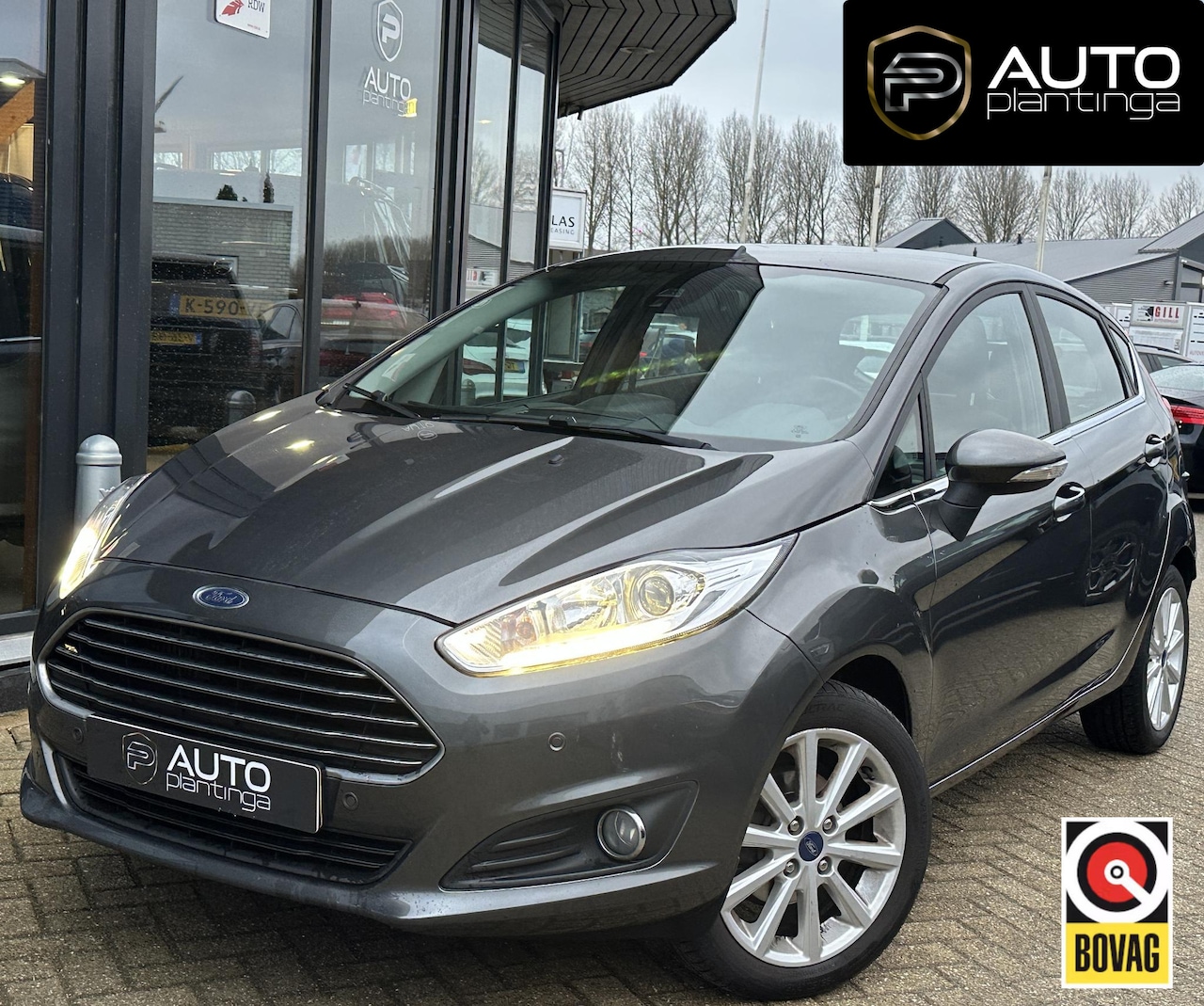 Ford Fiesta - 1.0 EcoBoost Titanium 101PK | Zeer Nette Staat | NL AUTO | Parkeersensoren voor en achter - AutoWereld.nl