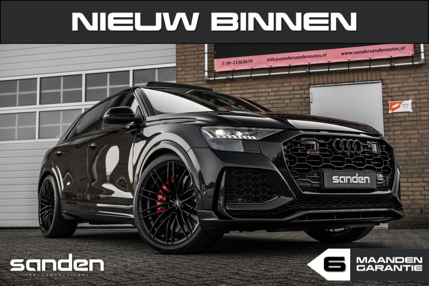 Audi RSQ8 - 4.0 TFSI RS Q8 quattro |ABT|Keramisch|Pano|B&O|Carbon|HUD|4WS - AutoWereld.nl