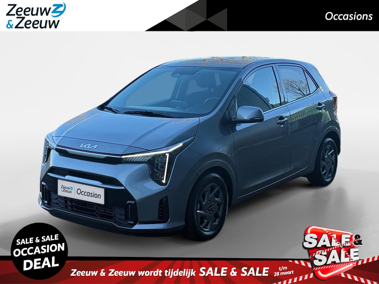 Kia Picanto - 1.0 DPI DynamicPlusLine | Camera | LED | Navi | Apple Carplay | Android Auto | Lichtmetale - AutoWereld.nl