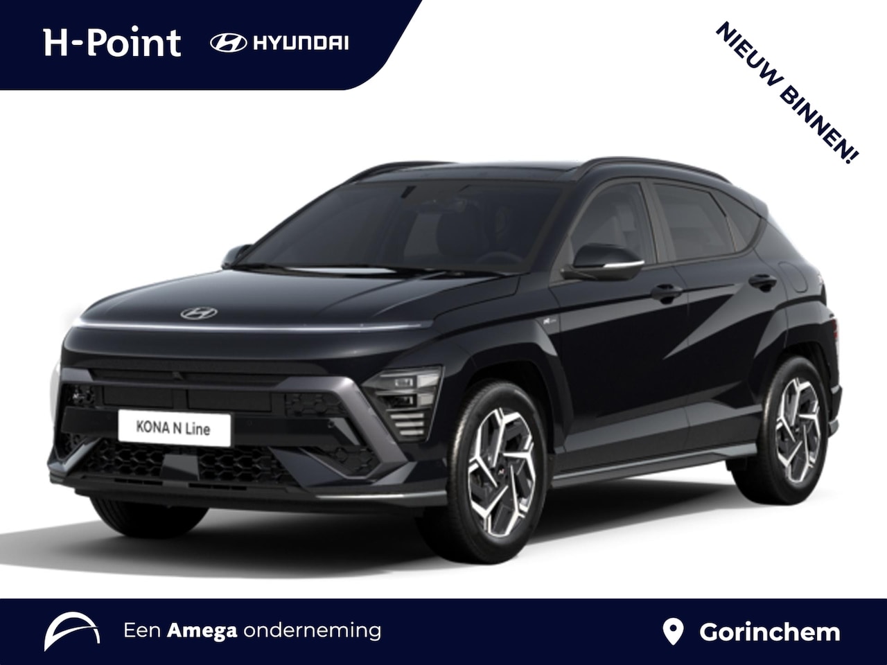 Hyundai Kona - N Line Sky 1.6 GDI HEV 137pk | €2.640 KORTING | PANODAK | 360° CAMERA | ELEK. ACHTERKLEP | - AutoWereld.nl