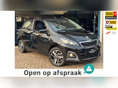 Peugeot 108 - 1.0 e-VTi Allure 2019 Zwart NAVI CLIMA LM NAP