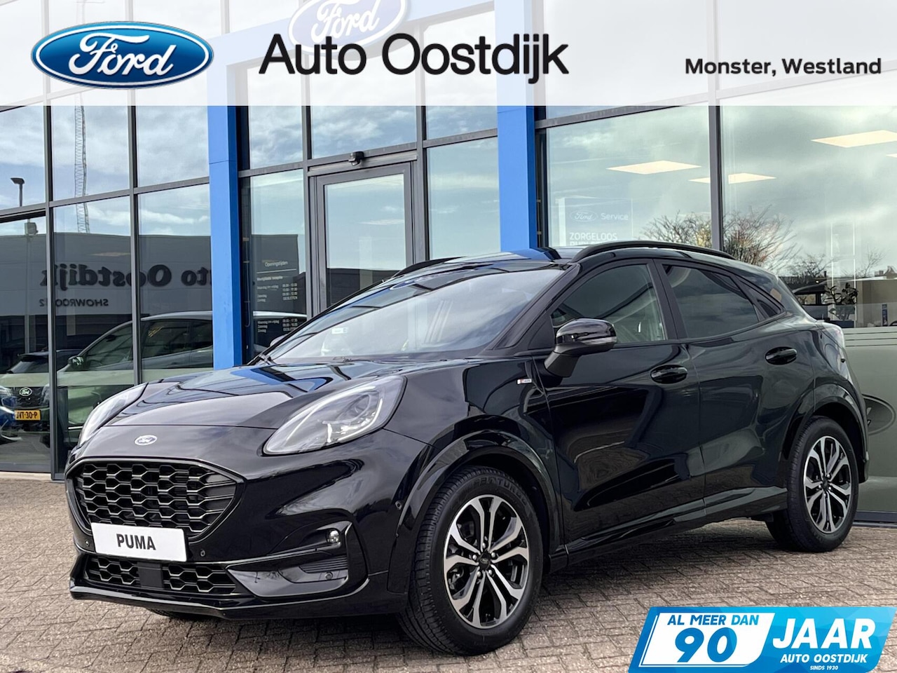 Ford Puma - 1.0 EcoBoost Hybrid ST-Line 125PK Automaat Winterpack Cruise Navi Camera Climate Privacy G - AutoWereld.nl