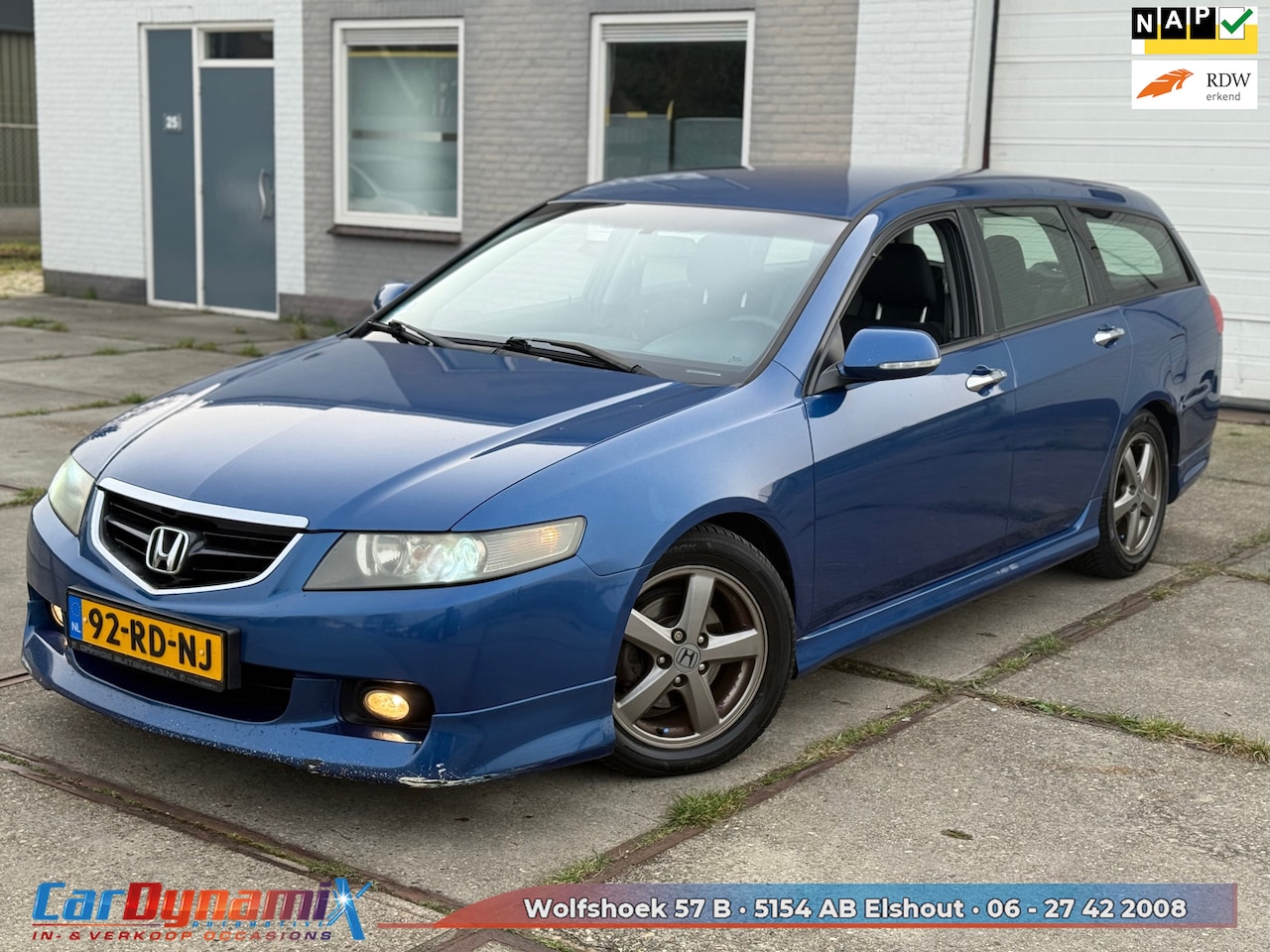 Honda Accord Tourer - 2.0i Comfort | Airco | Xenon | LMV | APK - AutoWereld.nl