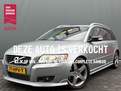 Volvo V50 - BWJ 2009 2.5 T5 230 PK Summum TREKHAAK | PANO | LEDER | STOELVERW. | BLUETOOTH | ELEKTR. S