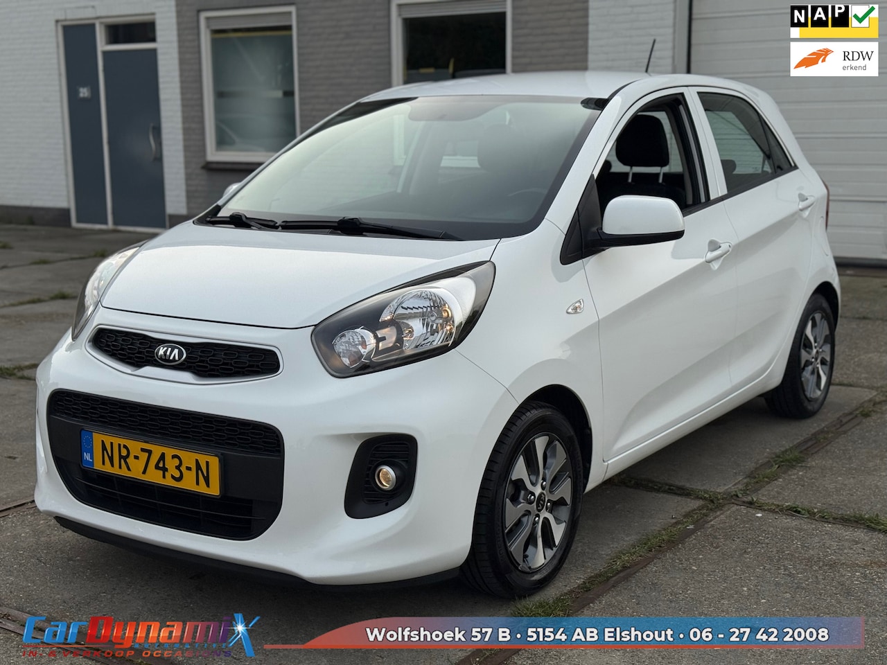 Kia Picanto - 1.0 CVVT EconomyPlusLine | Navi | Camera | LMV | Onderhoushistorie | Airco | Zeer Netjes - AutoWereld.nl