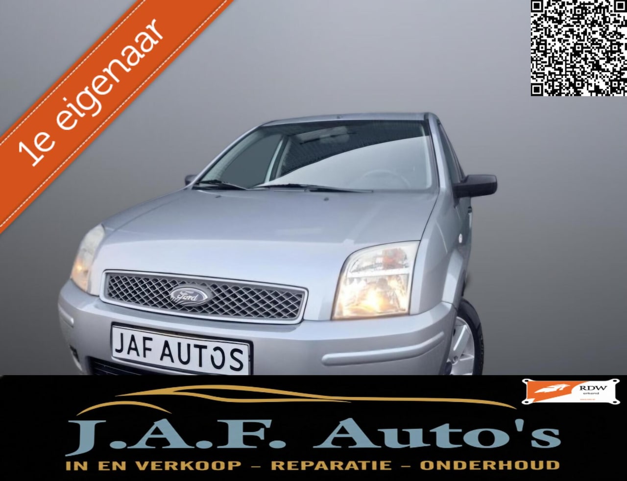 Ford Fusion - 1.4 Airco 5drs 1st eigenaar Nw APK+Distributie! - AutoWereld.nl