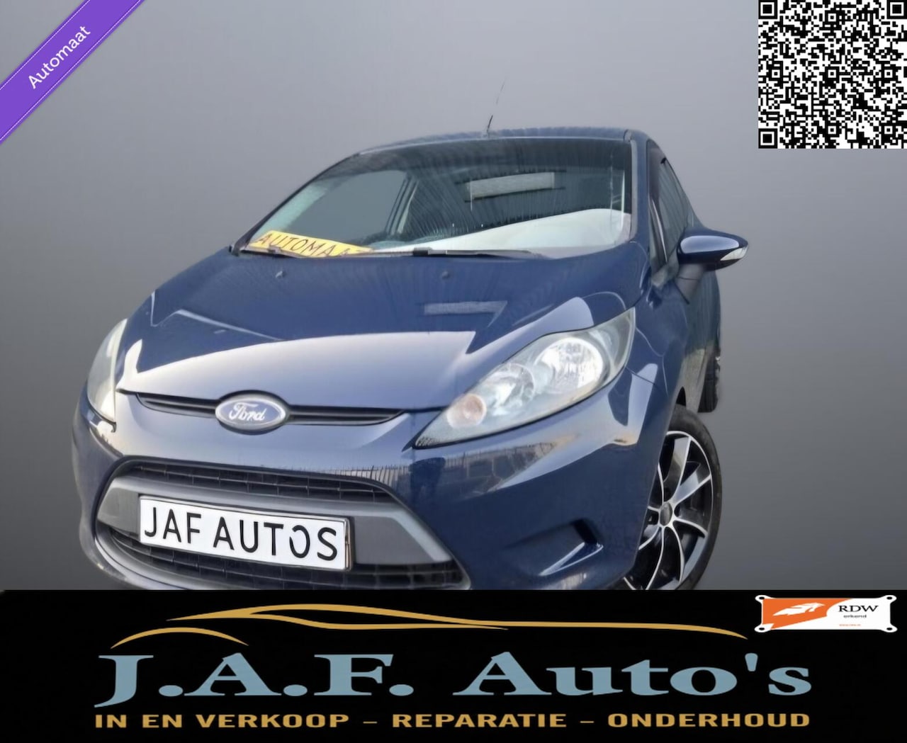 Ford Fiesta - 1.4 16V Automaat Airco Cruise LMV Nw APK! - AutoWereld.nl