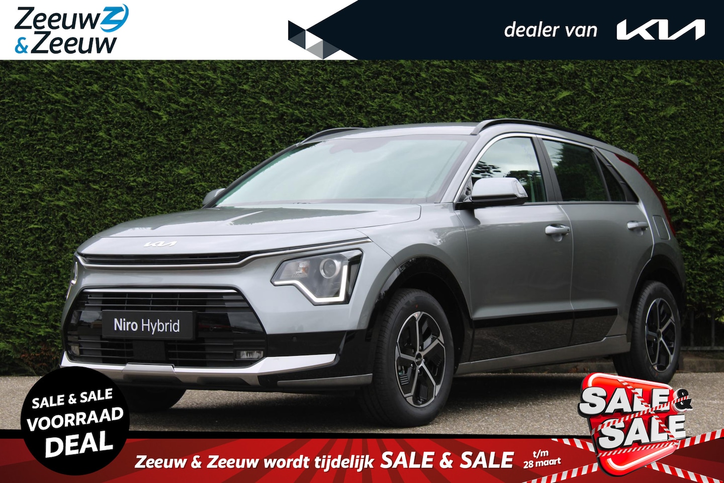 Kia Niro - 1.6 GDi Hybrid DynamicLine | Enkele kleuren op voorraad bel voor info | NU MET €3.000 inru - AutoWereld.nl