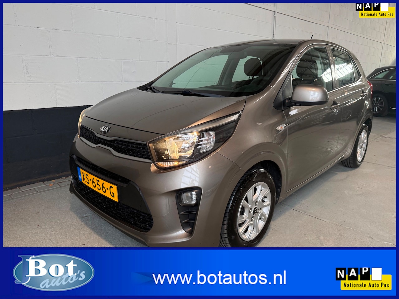 Kia Picanto - 1.0 CVVT EconomyPlusLine / 1E EIGENAAR / DEALER ONDERHOUDEN / NL-AUTO / AIRCO / ELEK. PAKK - AutoWereld.nl