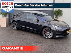 Tesla Model 3 - Performance AWD 75 kWh / SPORT STUUR / PANO / SOH 93% /