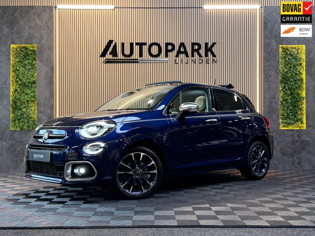 Fiat 500 X - 1.3 FireFly Turbo 150PK Connect YACHT CLUB CAPRI |CABRIO|KEYLESS|CAMERA|LEDER|AUTOMAAT|LAN - AutoWereld.nl