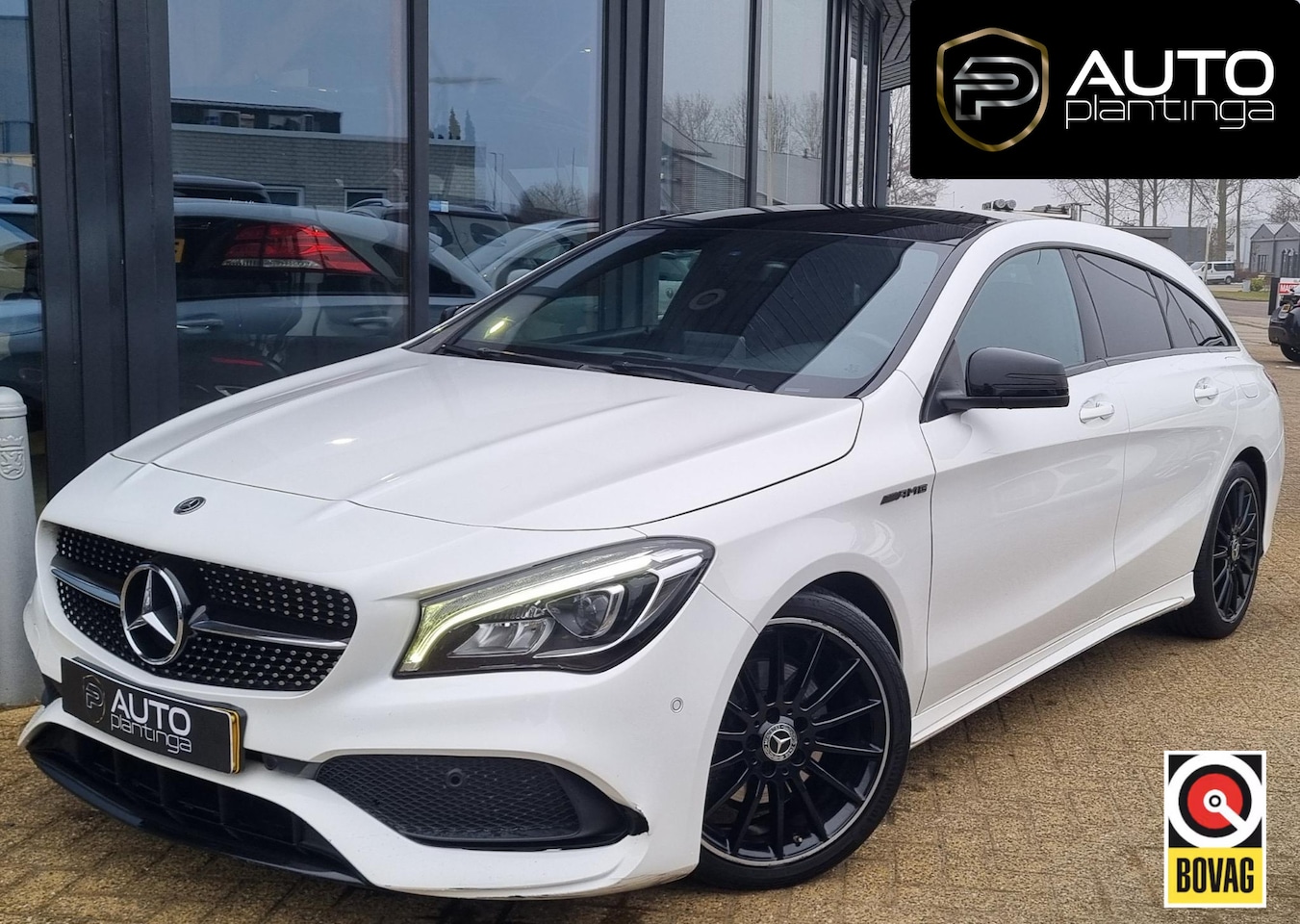 Mercedes-Benz CLA-klasse Shooting Brake - 180 | PANO | 18" | AMG | LED | AUTOMAAT | DEALER ONDERHOUDEN | - AutoWereld.nl