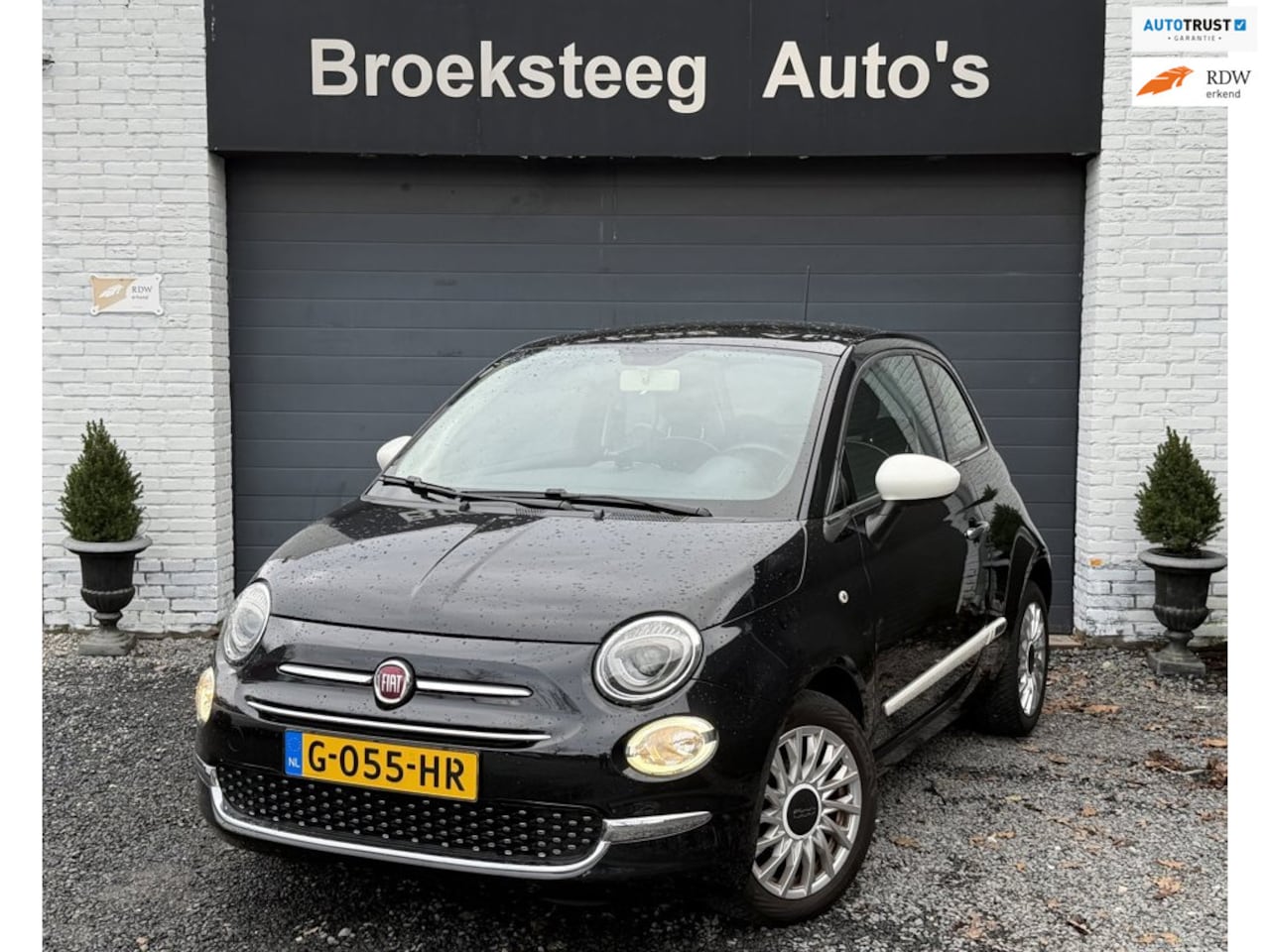 Fiat 500 - 1.2 Lounge Panoramadak - AutoWereld.nl