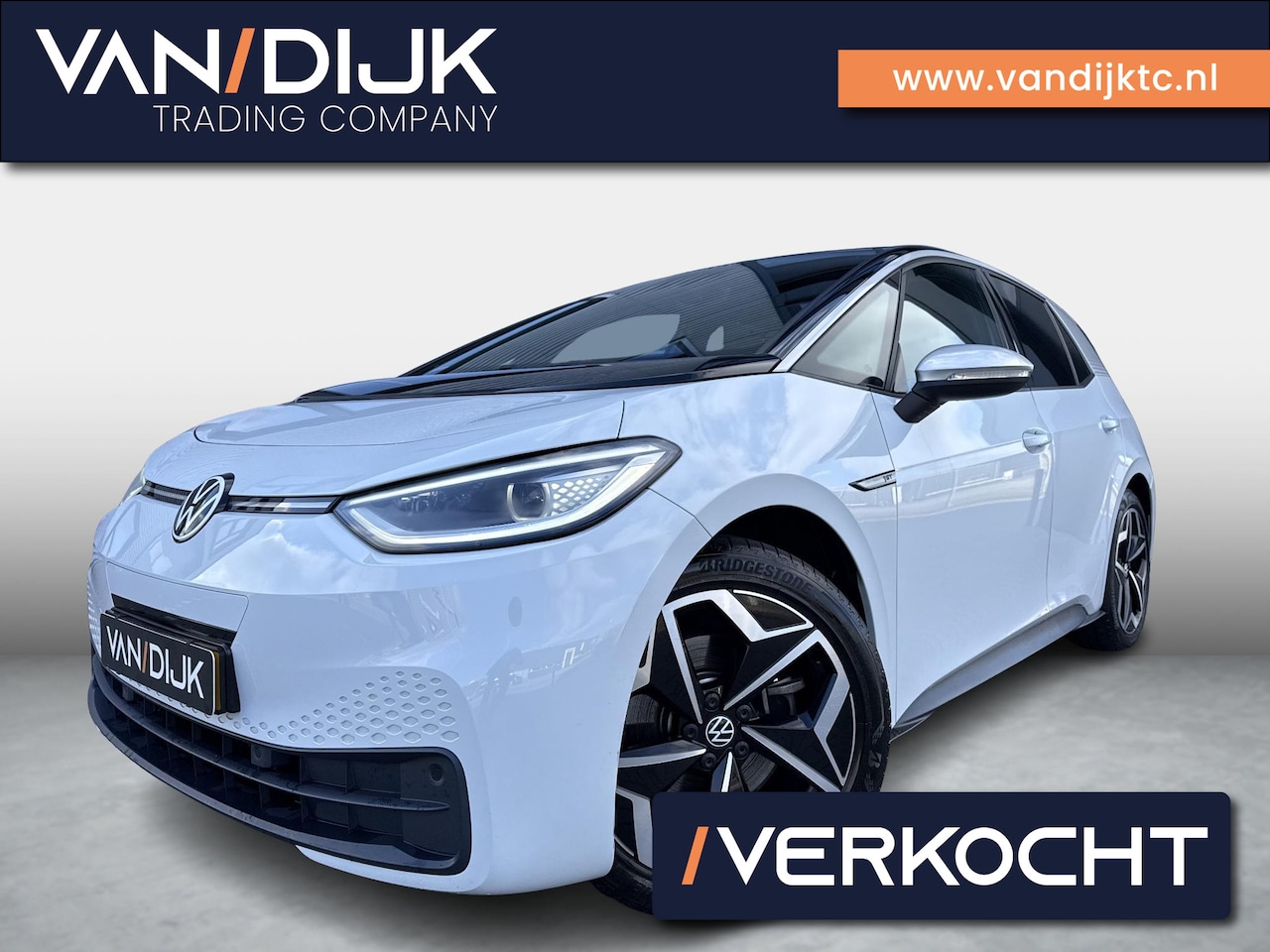 Volkswagen ID.3 - First Plus 58 kWh ✓SOH 92.7% ✓Rijklaarprijs ✓Matrix LED ✓Full LED ✓Alcantara ✓Sfeerverlich - AutoWereld.nl