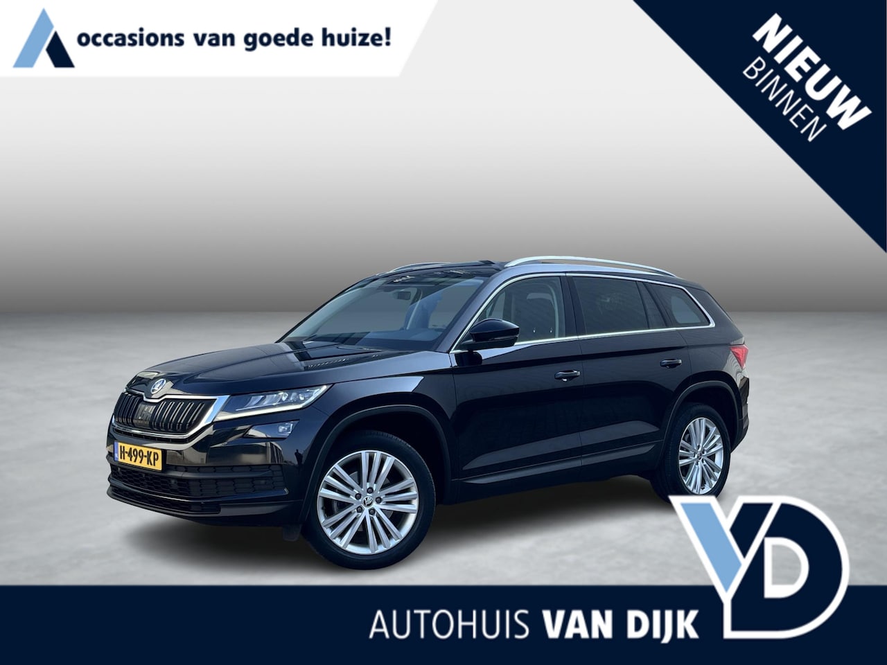 Skoda Kodiaq - 1.5 TSI Limited Business Edition 7p. | NL Auto/2e Eig./Navi/Clima/Adapt. Cruise/Camera/Pan - AutoWereld.nl