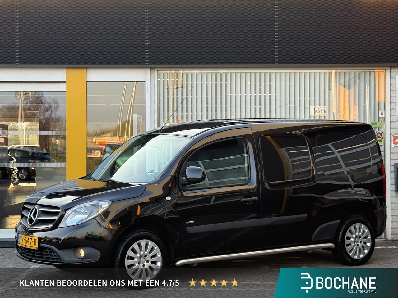 Mercedes-Benz Citan - 109 CDI 90 BlueEFFICIENCY Extra Lang | NAP | Achteruitrijcamera | Airco | Cruise Control | - AutoWereld.nl