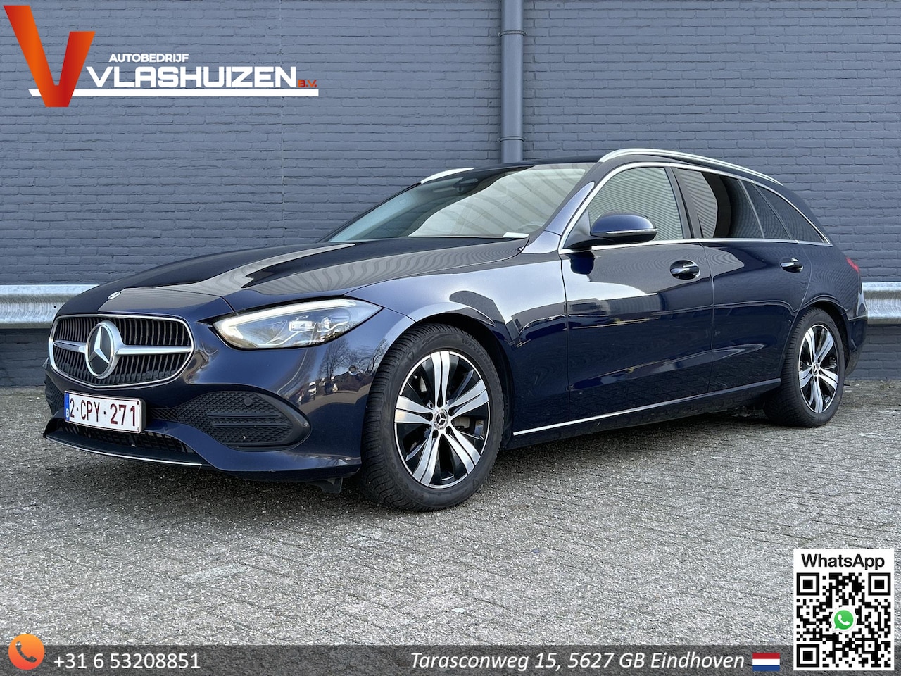 Mercedes-Benz C-klasse - C 200d Business Line Automaat | € 17.950,- NETTO! | Leder | Climate | Cruise | Navi | Came - AutoWereld.nl