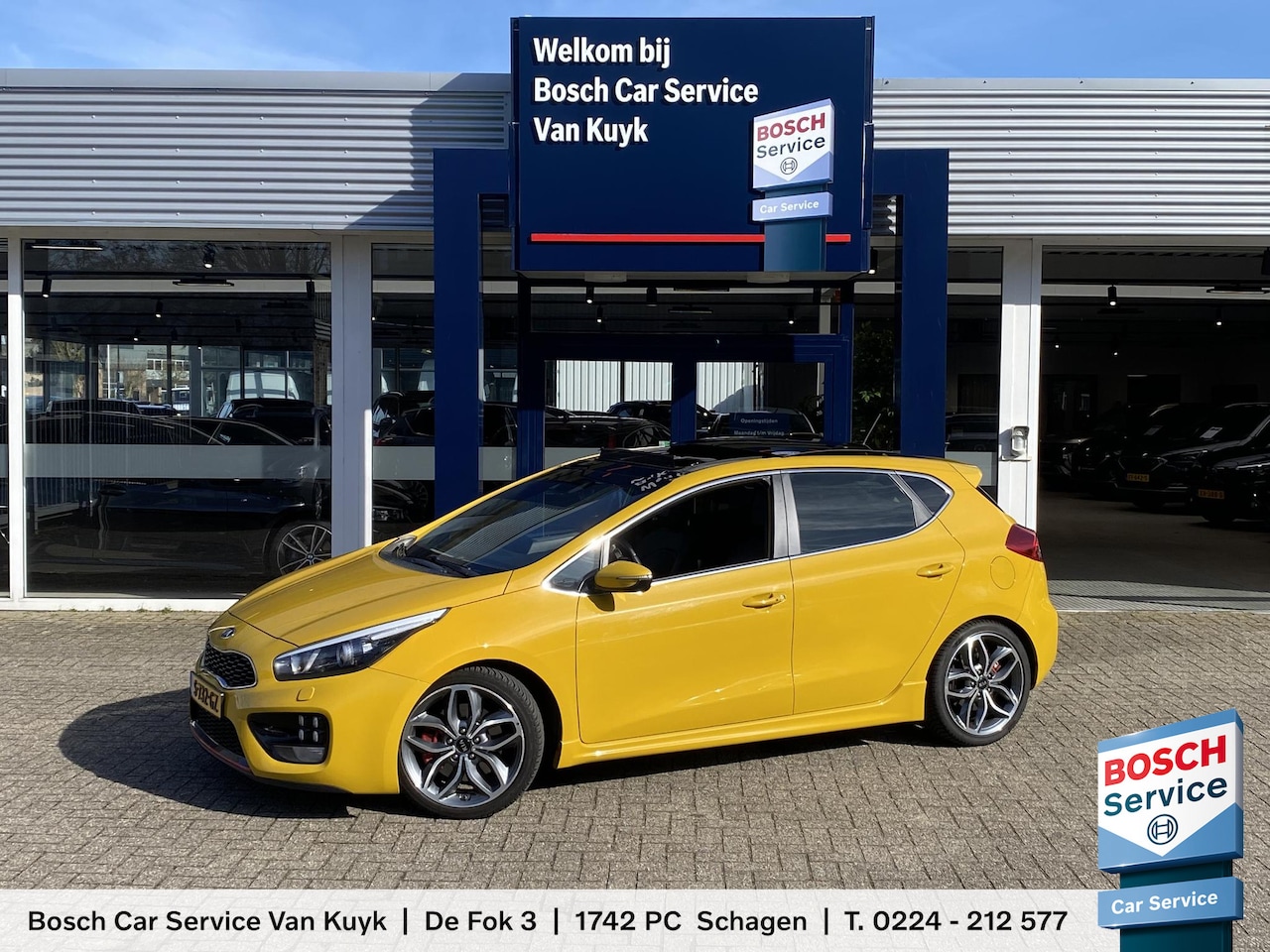 Kia Cee'd - 1.6 T-GDi GT / 204 PK / Open-Panodak / Cruise-Control / Climate-Control / Stoel-/Stuurverw - AutoWereld.nl