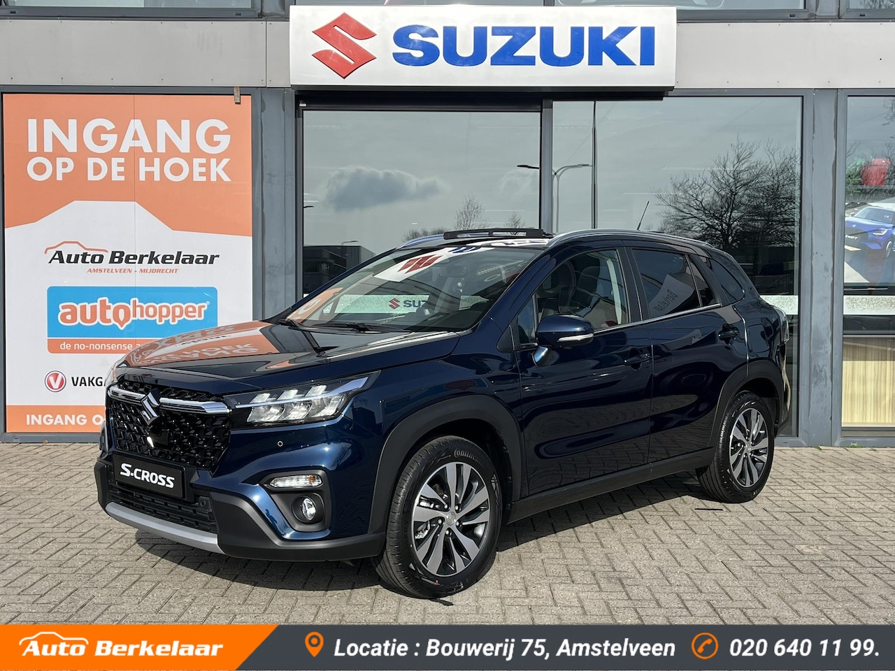 Suzuki S-Cross - 1.4 Boosterjet Select Smart Hybrid Nieuw, Rijklaar, inclusief Metallic voor € 32.199,= ! - AutoWereld.nl