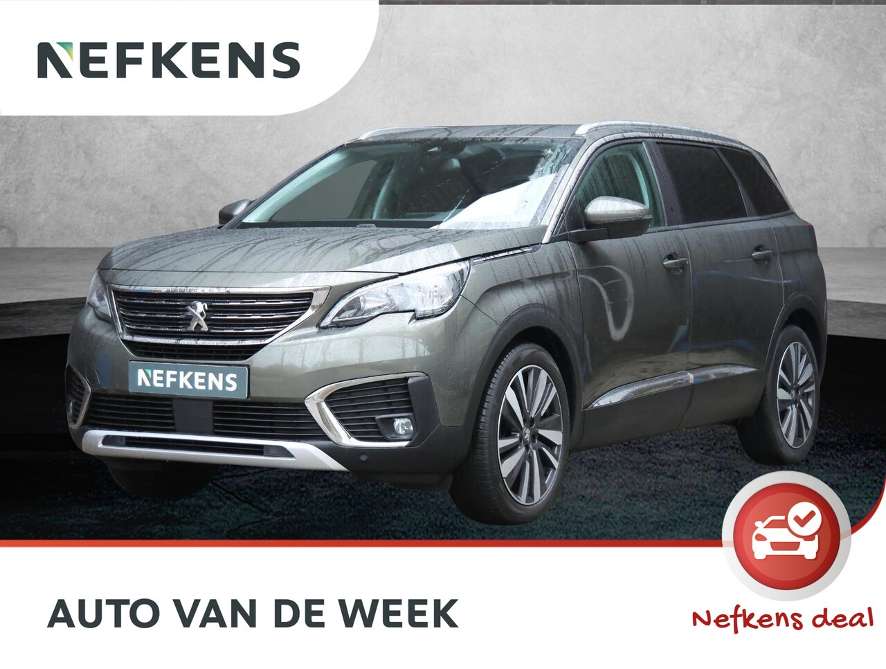 Peugeot 5008 - SUV Premium Avantage 130pk Automaat | Trekhaak | Elektrische Achterklep | Navigatie - AutoWereld.nl