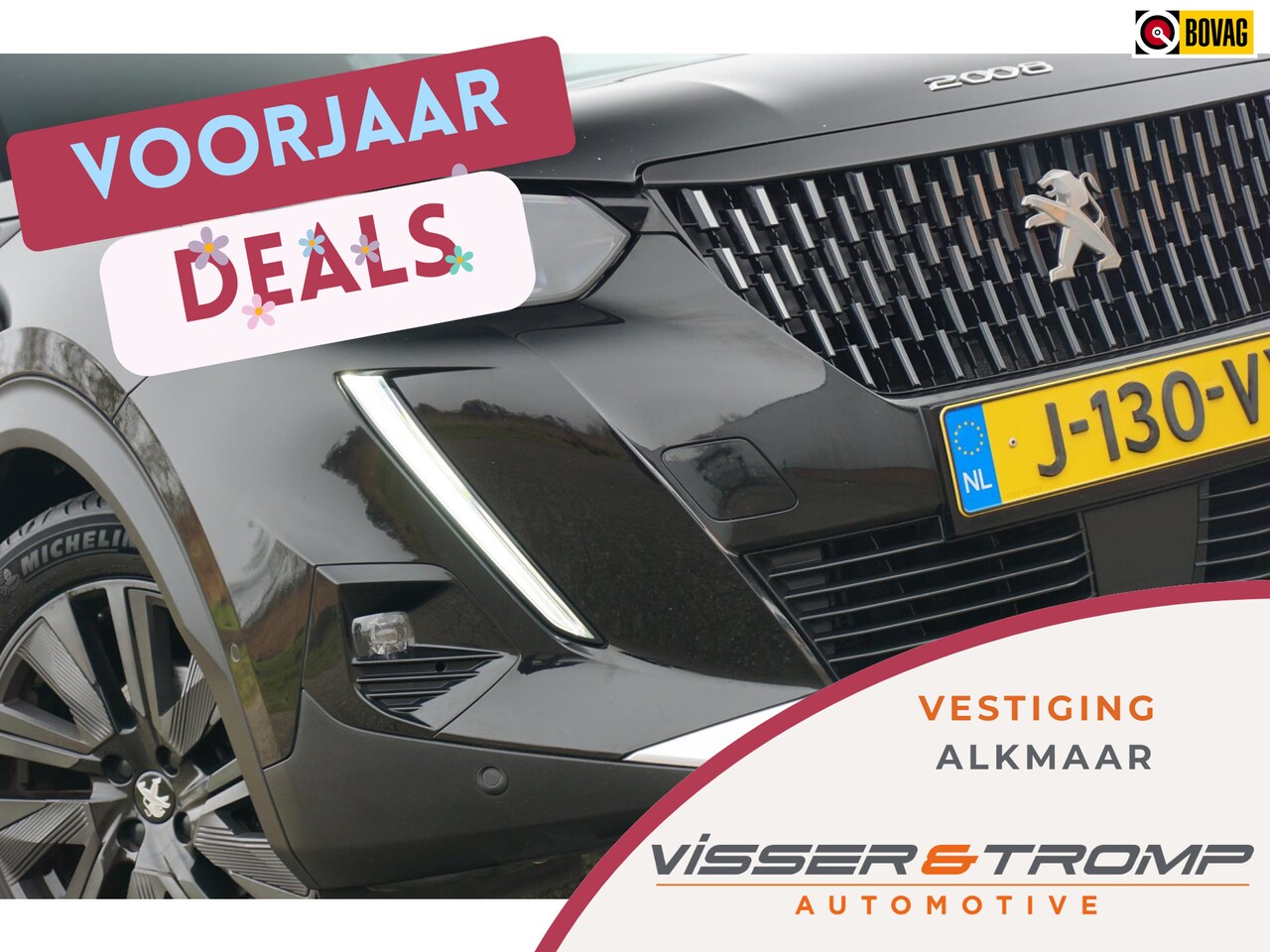 Peugeot 2008 - 1.2 PT GT-Line | Noir Perla Nera | AppleCarplay/Nav/Cruise/Stoelverwarming/Camera - Sporti - AutoWereld.nl