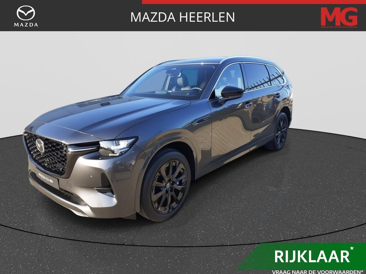 Mazda CX-80 - 2.5 e-SkyActiv PHEV Homura Plus Automaat Mengelers actieprijs: € 72.390,00* - AutoWereld.nl