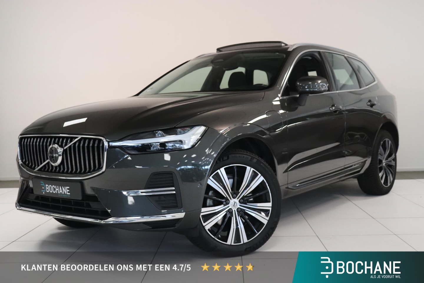 Volvo XC60 - 2.0 T8 Plug-in hybrid AWD Inscription Exclusive | Panoramadak | Trekhaak | Leder bekleding - AutoWereld.nl