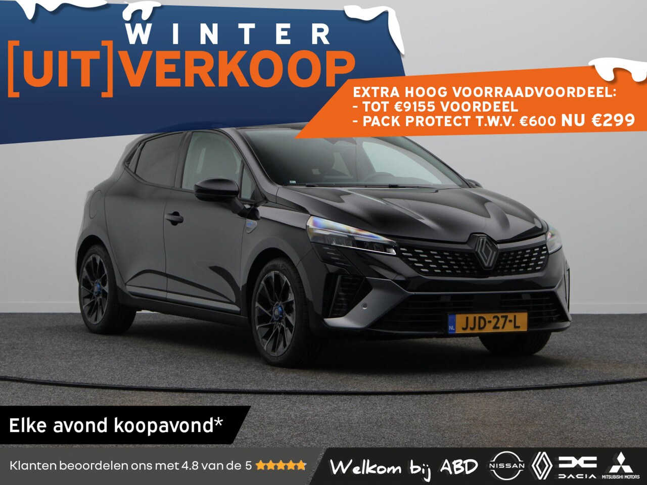 Renault Clio - 1.6 E-Tech Full Hybrid 145 esprit Alpine | Achteruitrijcamera | Apple Carplay Android Auto - AutoWereld.nl