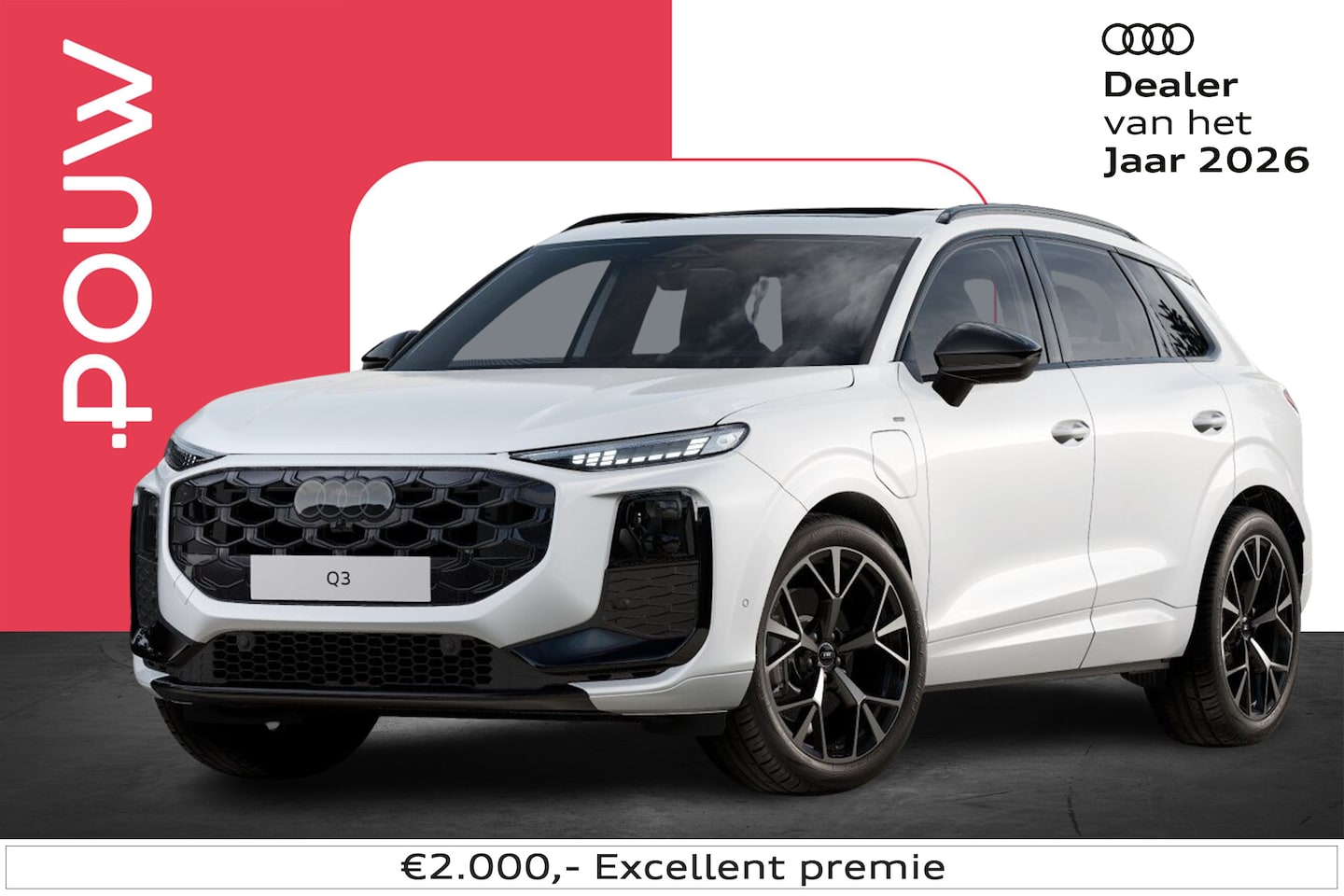 Audi Q3 - 1.5 e-hybrid 272pk S edition | Panoramadak | 20 inch velgen | Achteruitrijcamera | - AutoWereld.nl